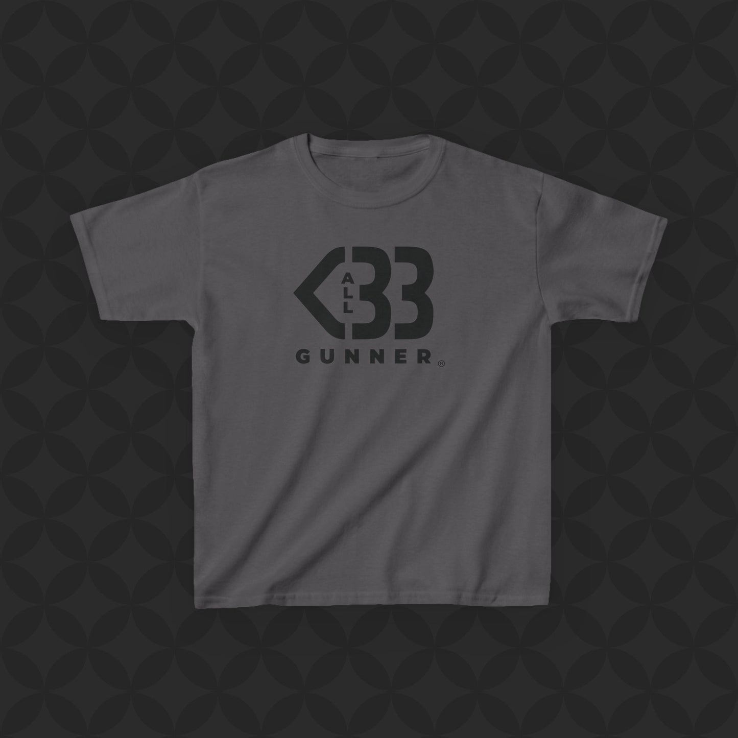 Kids All Heart Gunner - Black Logo