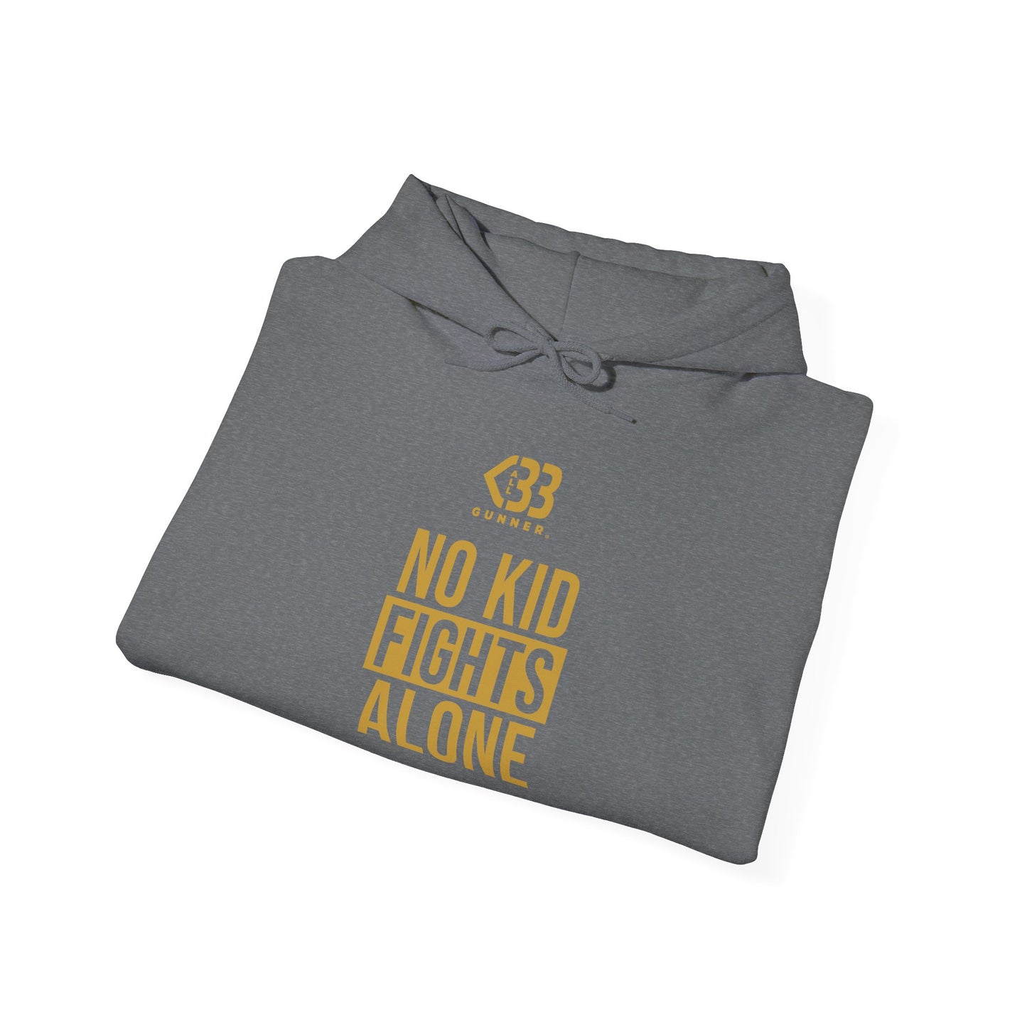 No Kid Fights Alone - Hoody