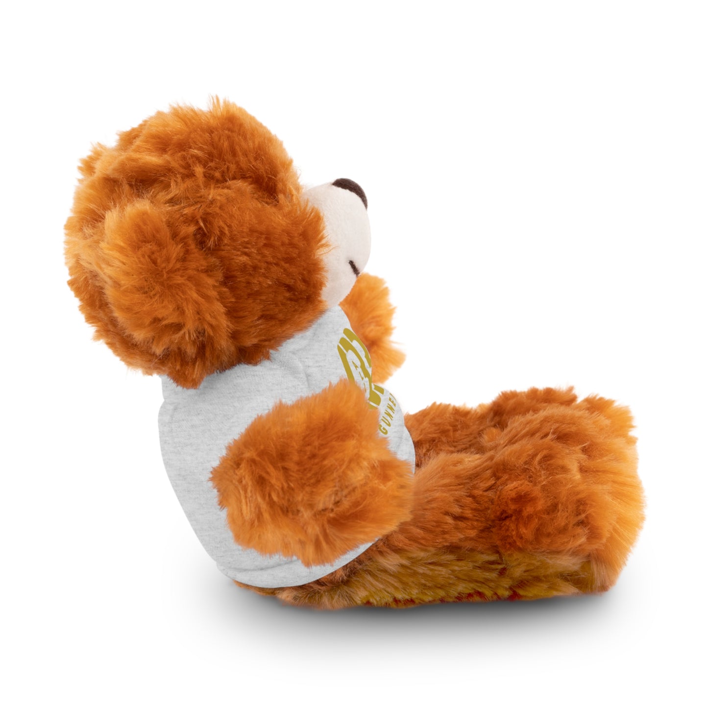 Customized Stuffed Animal with Tee – All Heart Gunner Logo