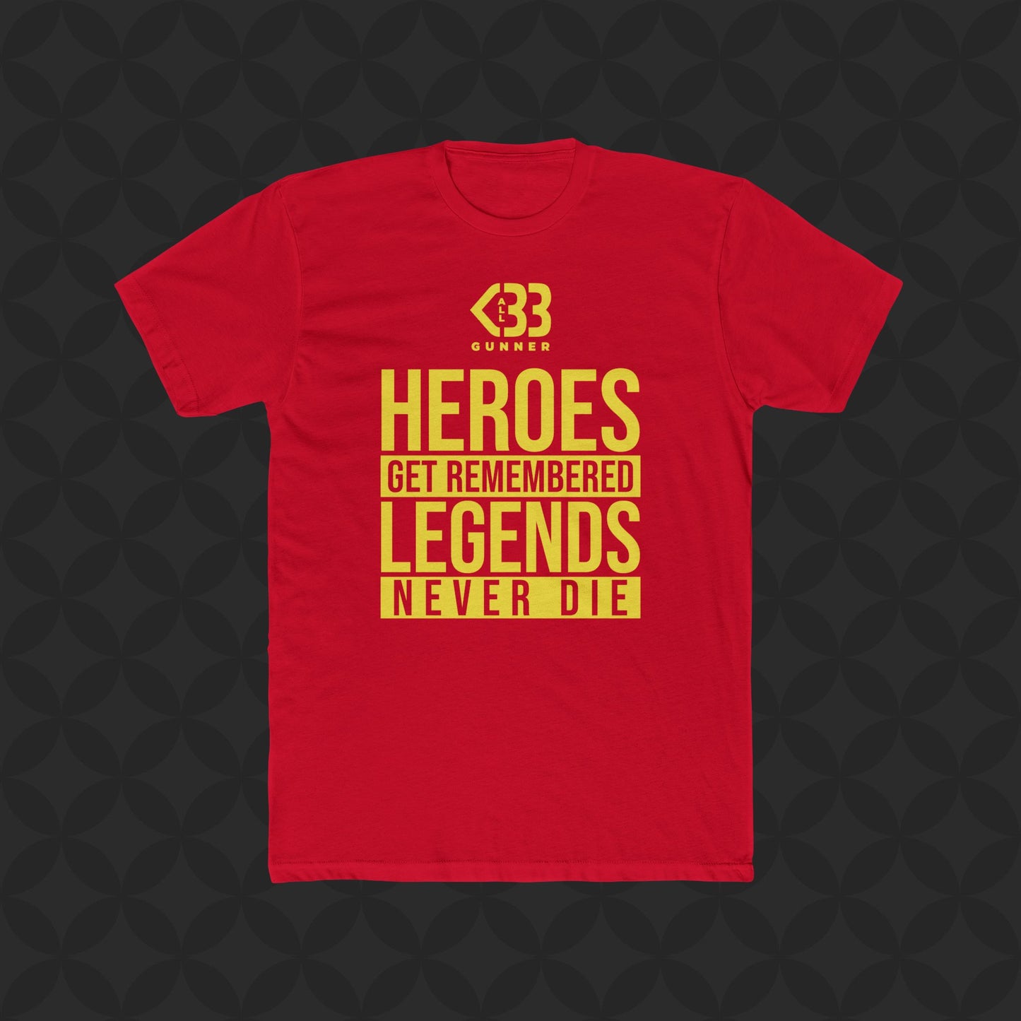 All Heart Heroes - Heroes-mania Yellow Text