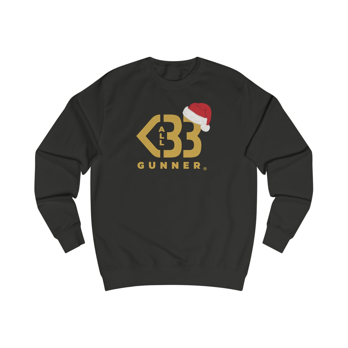 Santa Hat Logo - Sweater - All Heart Gunner
