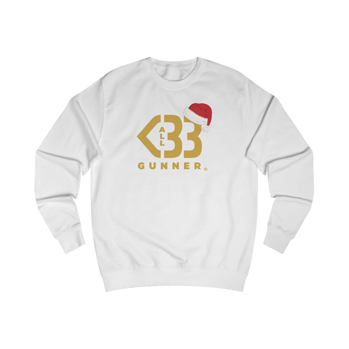 Santa Hat Logo - Sweater - All Heart Gunner