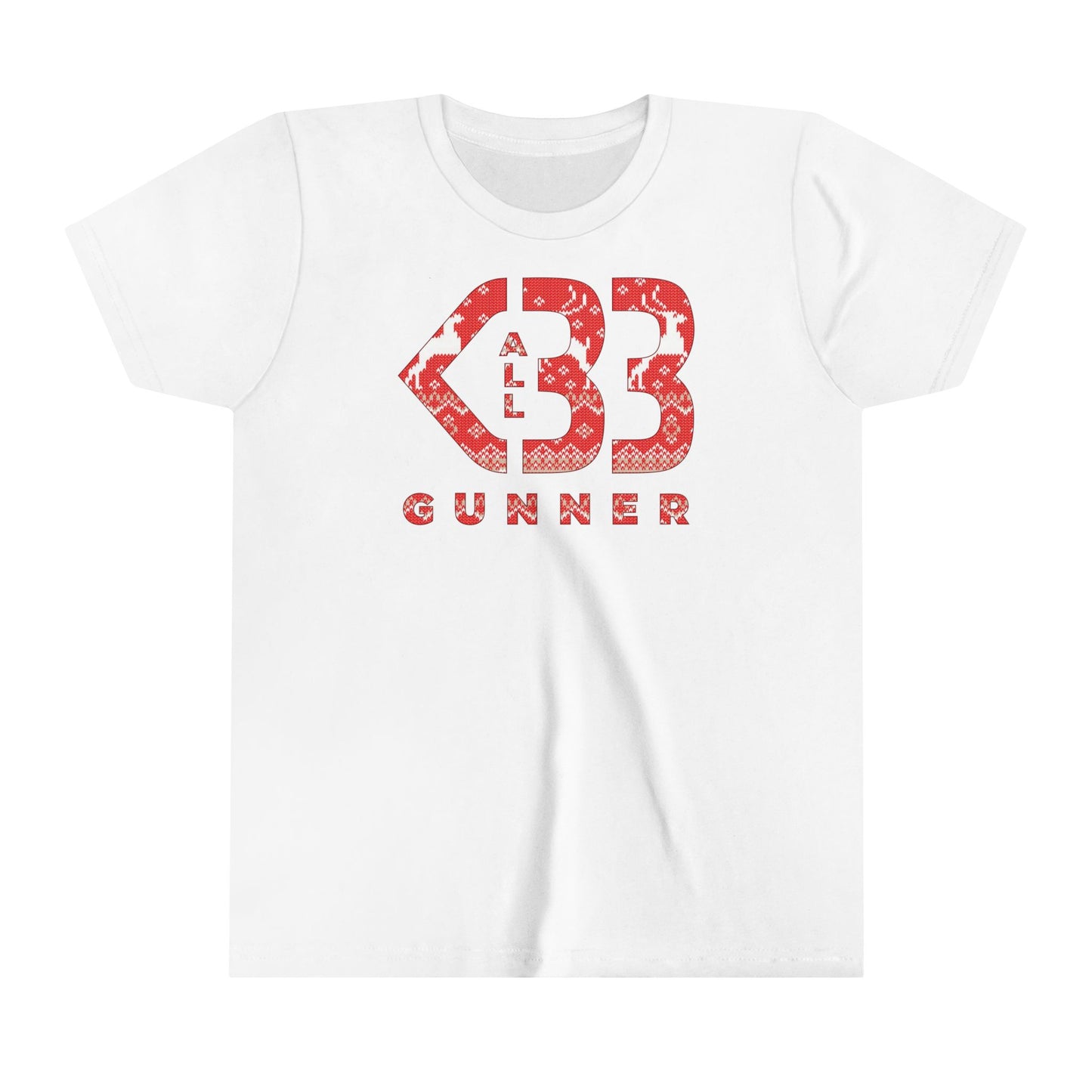 Kids Ugly Sweater Logo - All Heart Gunner