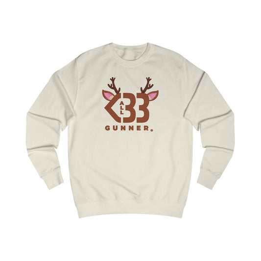 Reindeer Logo - Sweater - All Heart Gunner