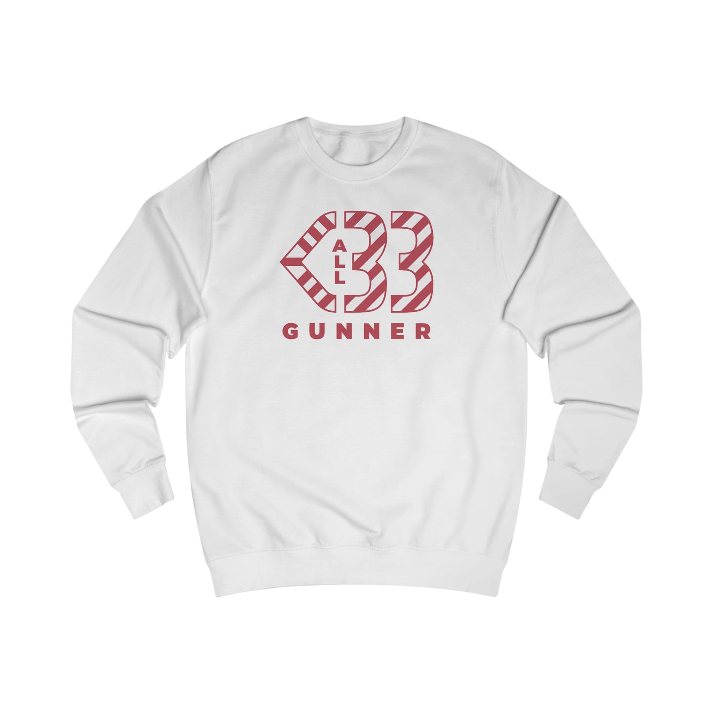 Candy Cane Logo - Sweater - All Heart Gunner