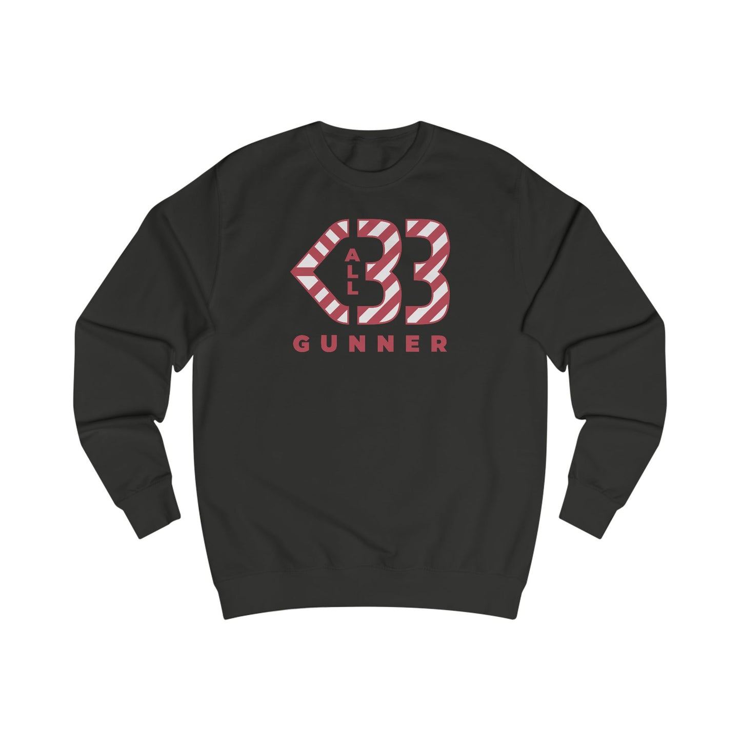 Candy Cane Logo - Sweater - All Heart Gunner