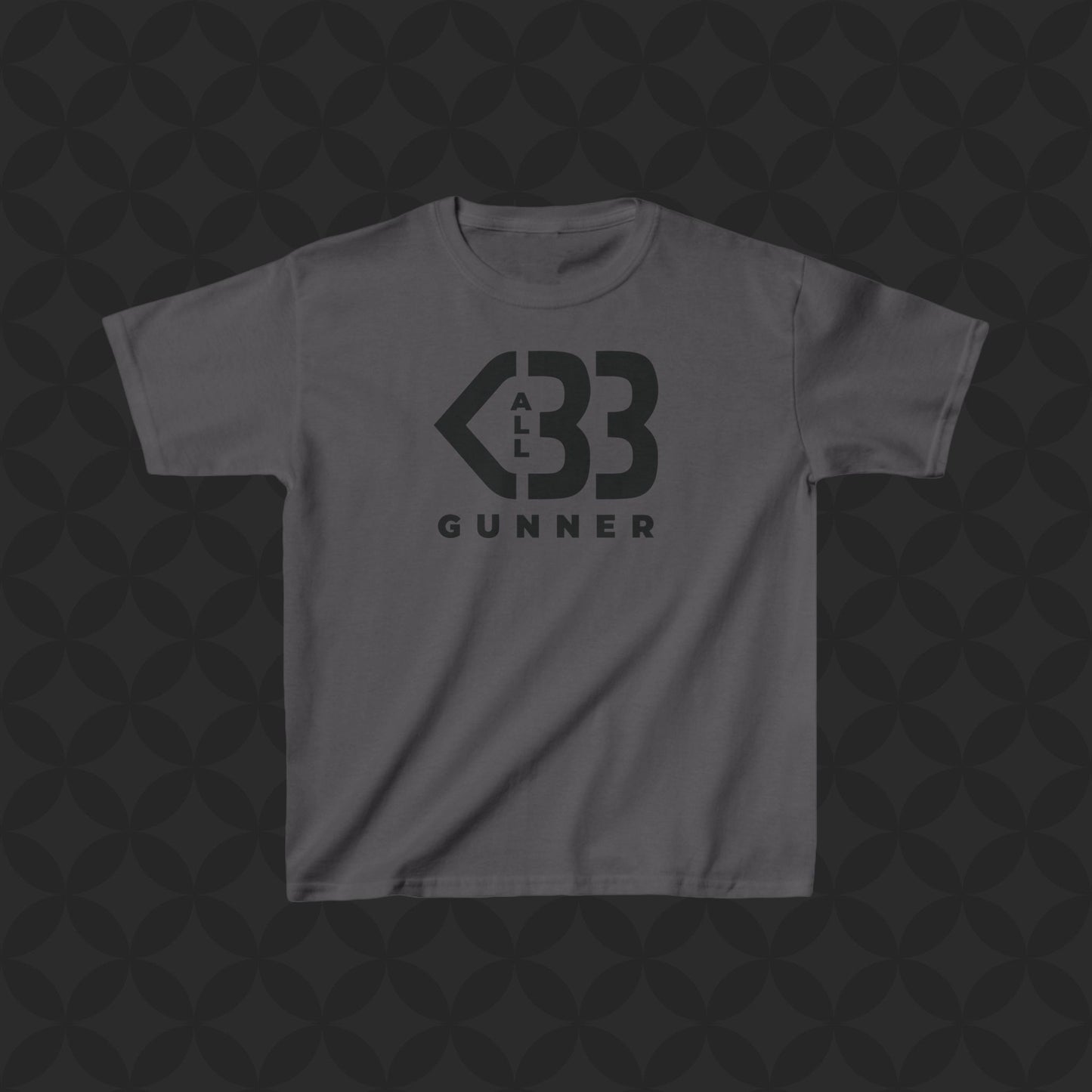 Kids All Heart Gunner - Black Logo