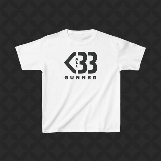 Kids All Heart Gunner - Black Logo