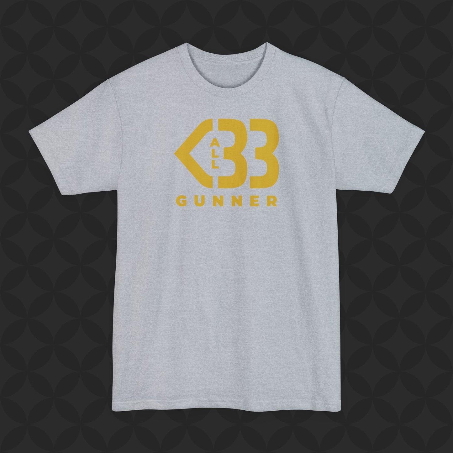 Tall Shirt - All Heart Gunner - Gold Logo