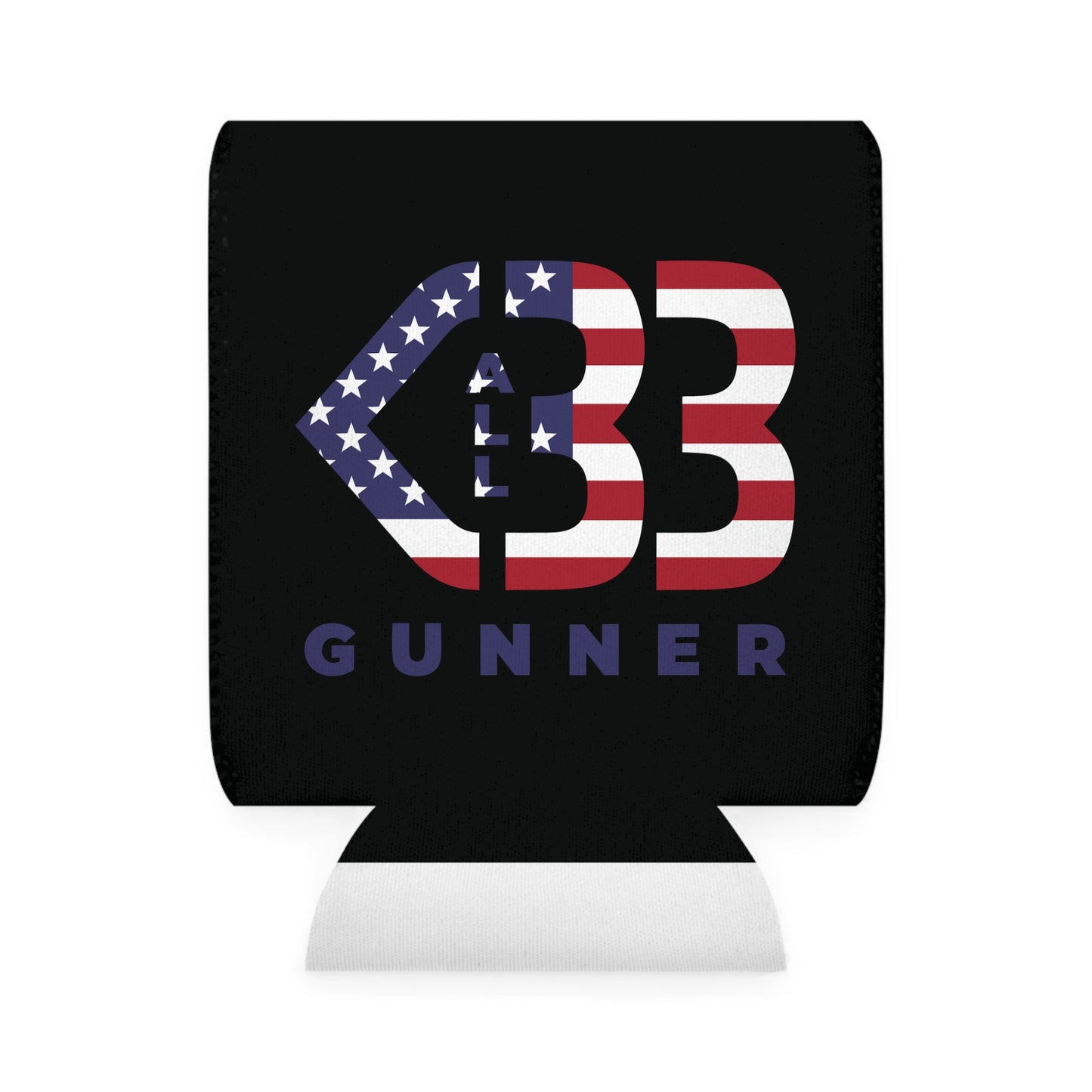 All Heart Gunner Flag Logo - Cooler Sleeve