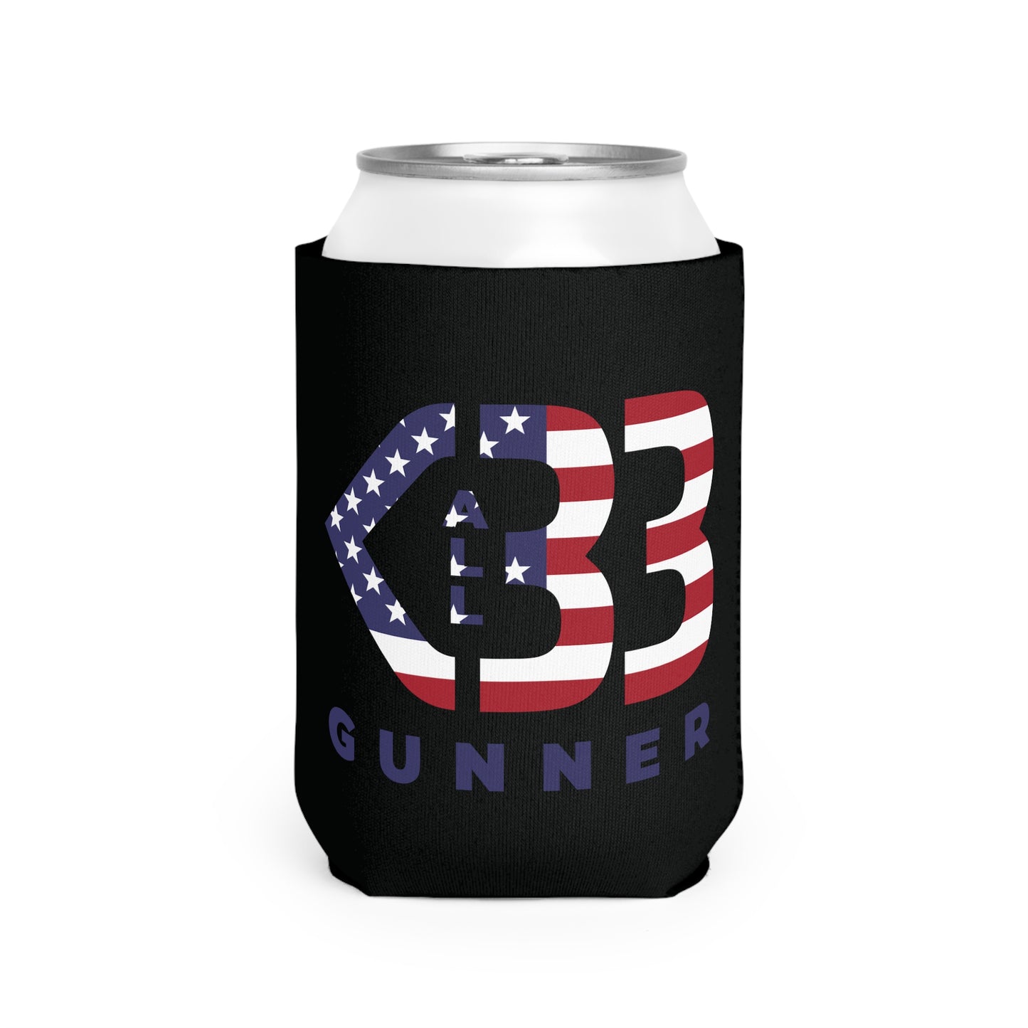 All Heart Gunner Flag Logo - Cooler Sleeve