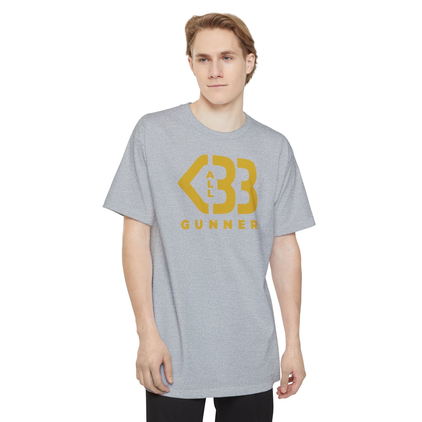 Tall Shirt - All Heart Gunner - Gold Logo