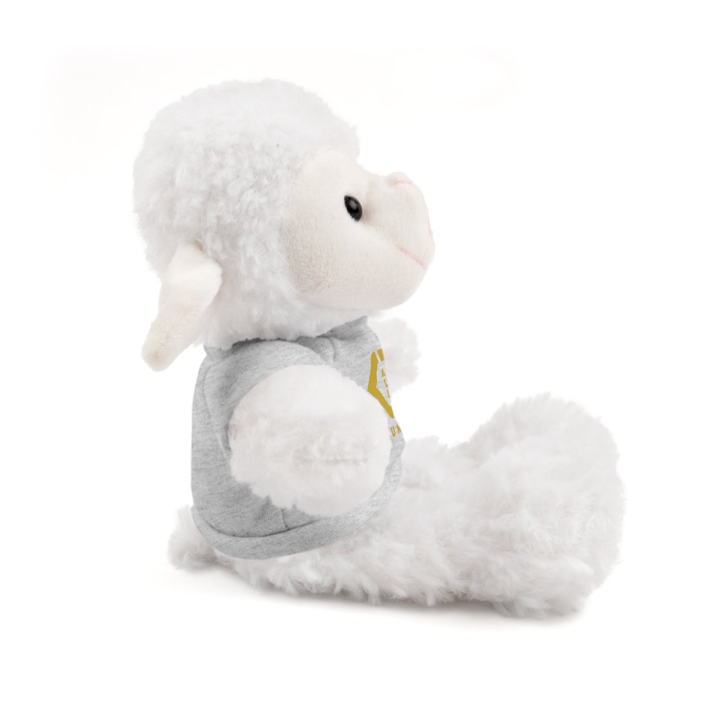 Customized Stuffed Animal with Tee – All Heart Gunner Logo