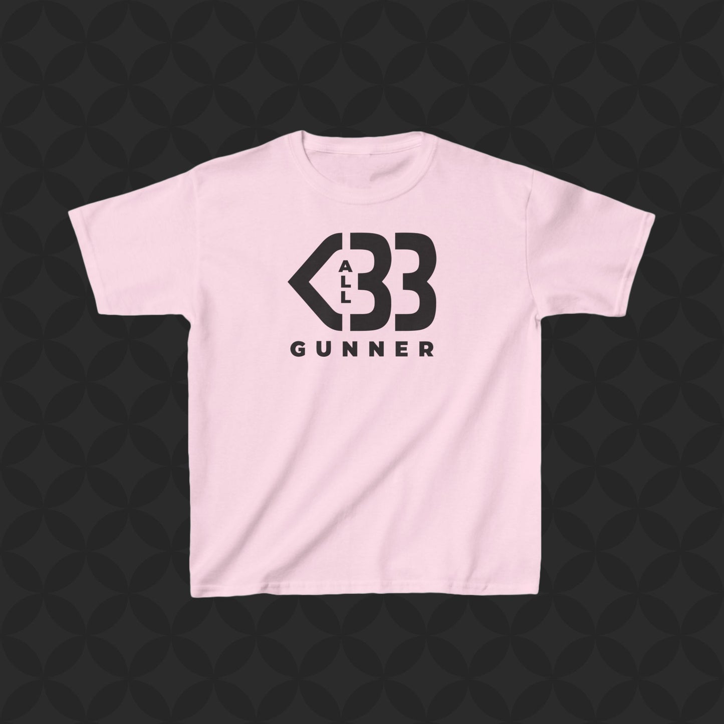 Kids All Heart Gunner - Black Logo