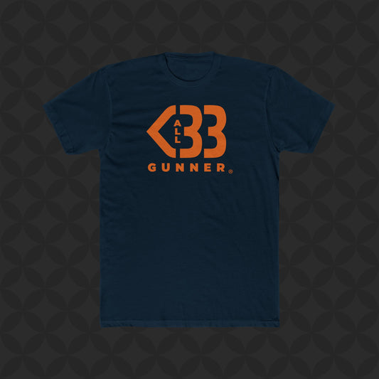 School Spirit - All Heart Gunner Logo - Navy AL