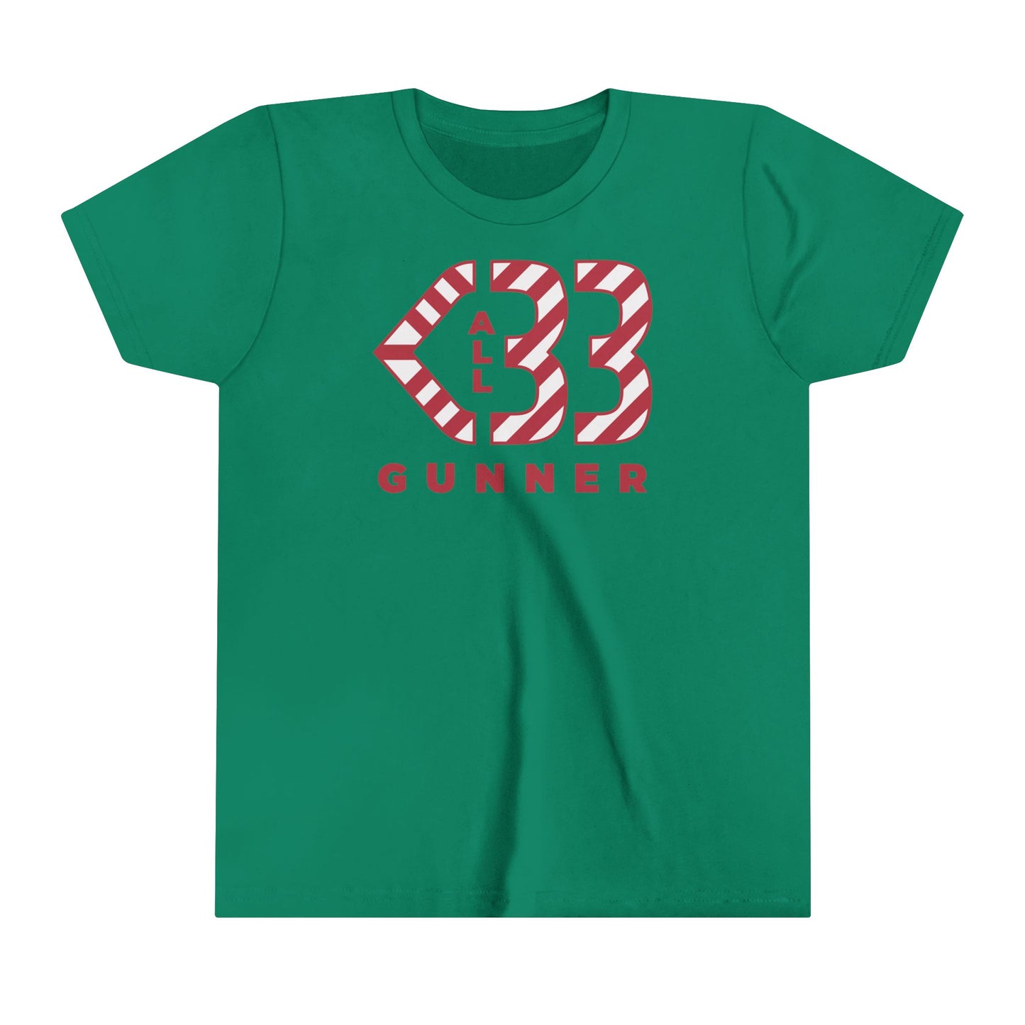 Kids Candy Cane Logo - All Heart Gunner