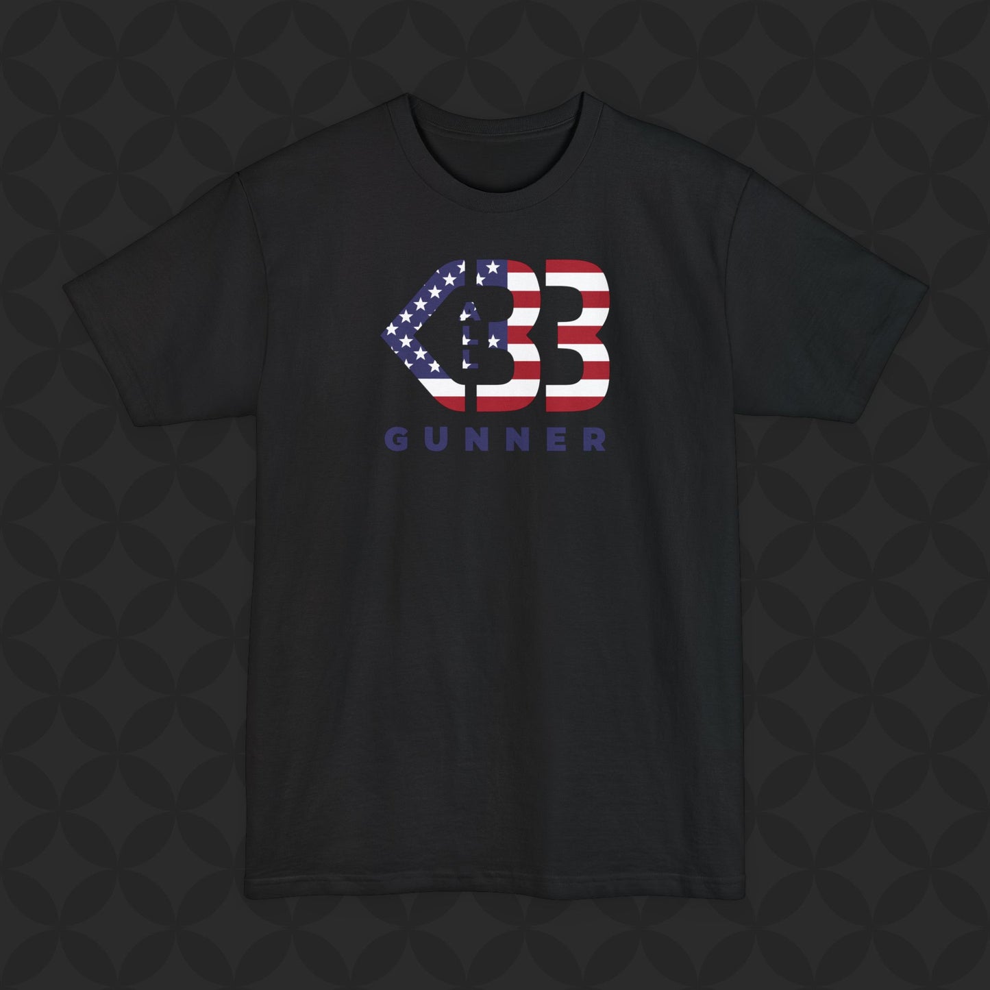 Tall Shirt - All Heart Gunner - Flag Logo