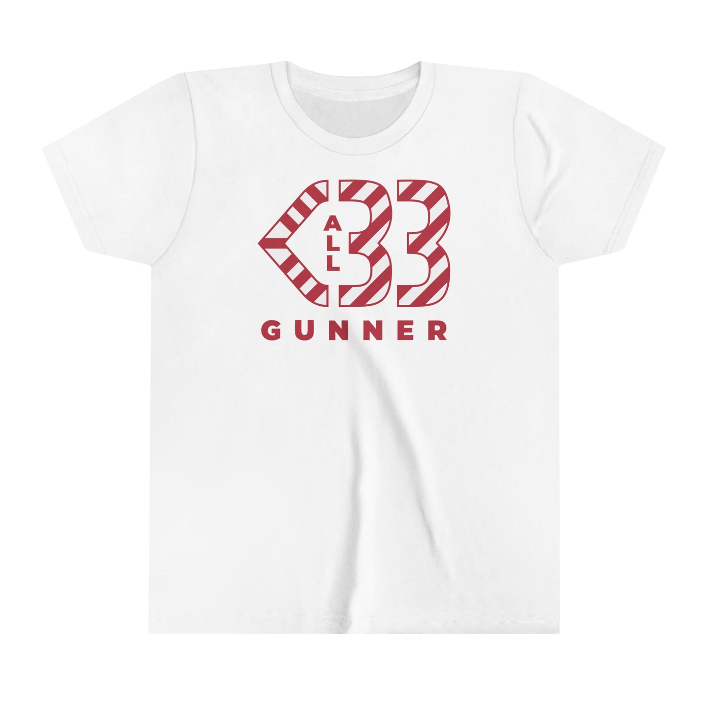 Kids Candy Cane Logo - All Heart Gunner