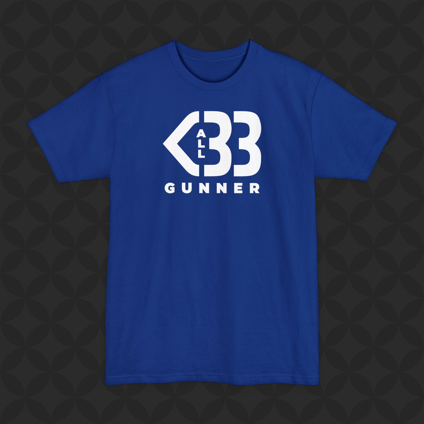 Tall Shirt - All Heart Gunner - White Logo