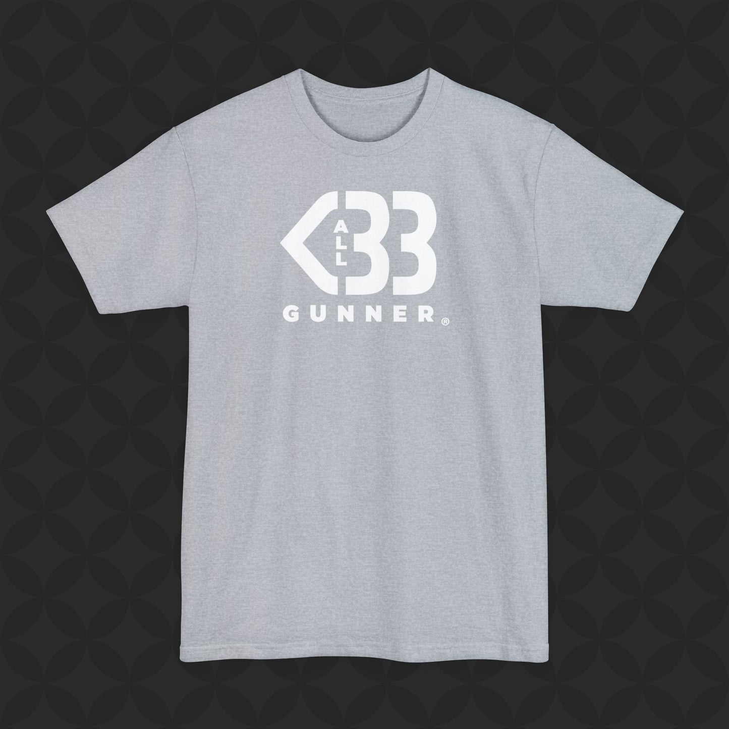 Tall Shirt - All Heart Gunner - White Logo