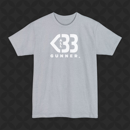 Tall Shirt - All Heart Gunner - White Logo