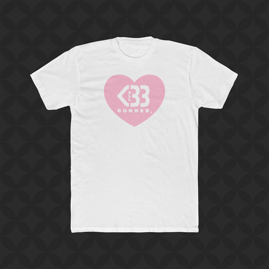 Pink Heart Logo - All Heart Gunner