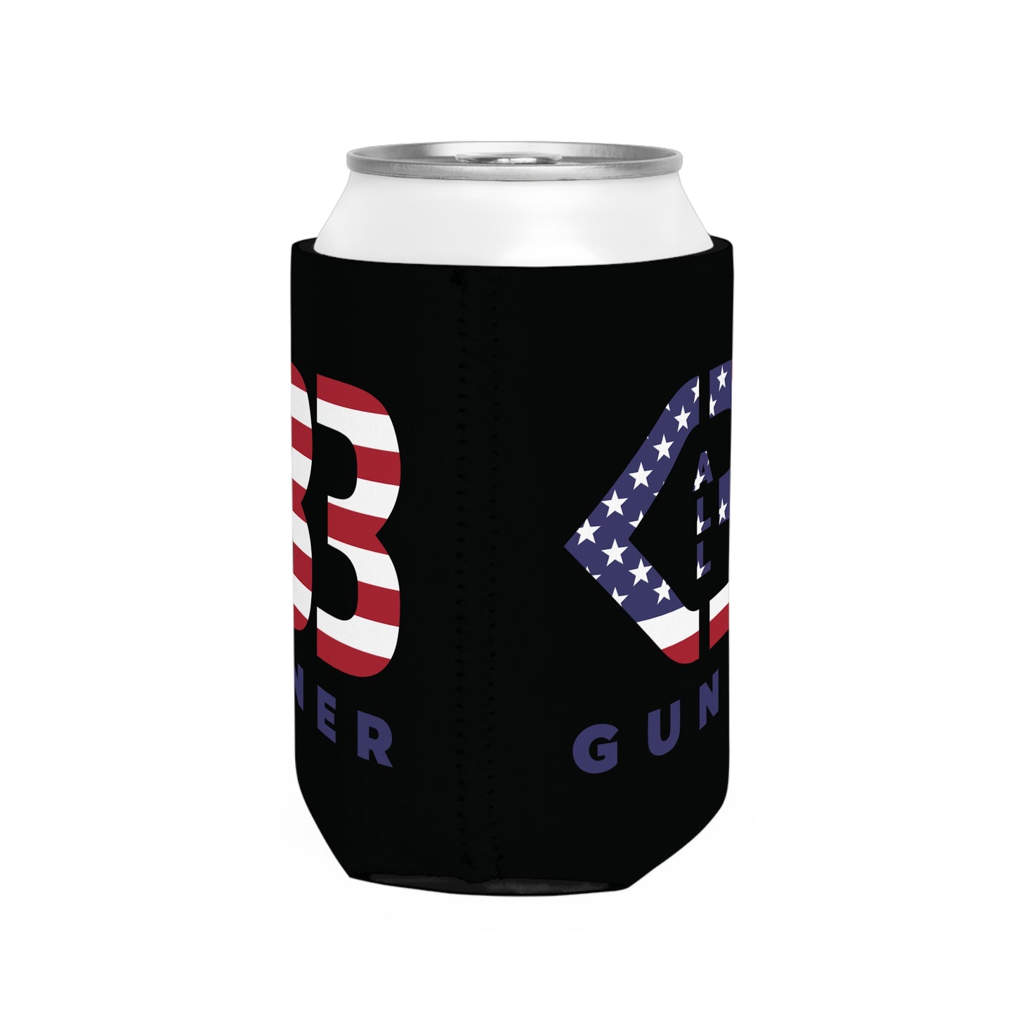 All Heart Gunner Flag Logo - Cooler Sleeve