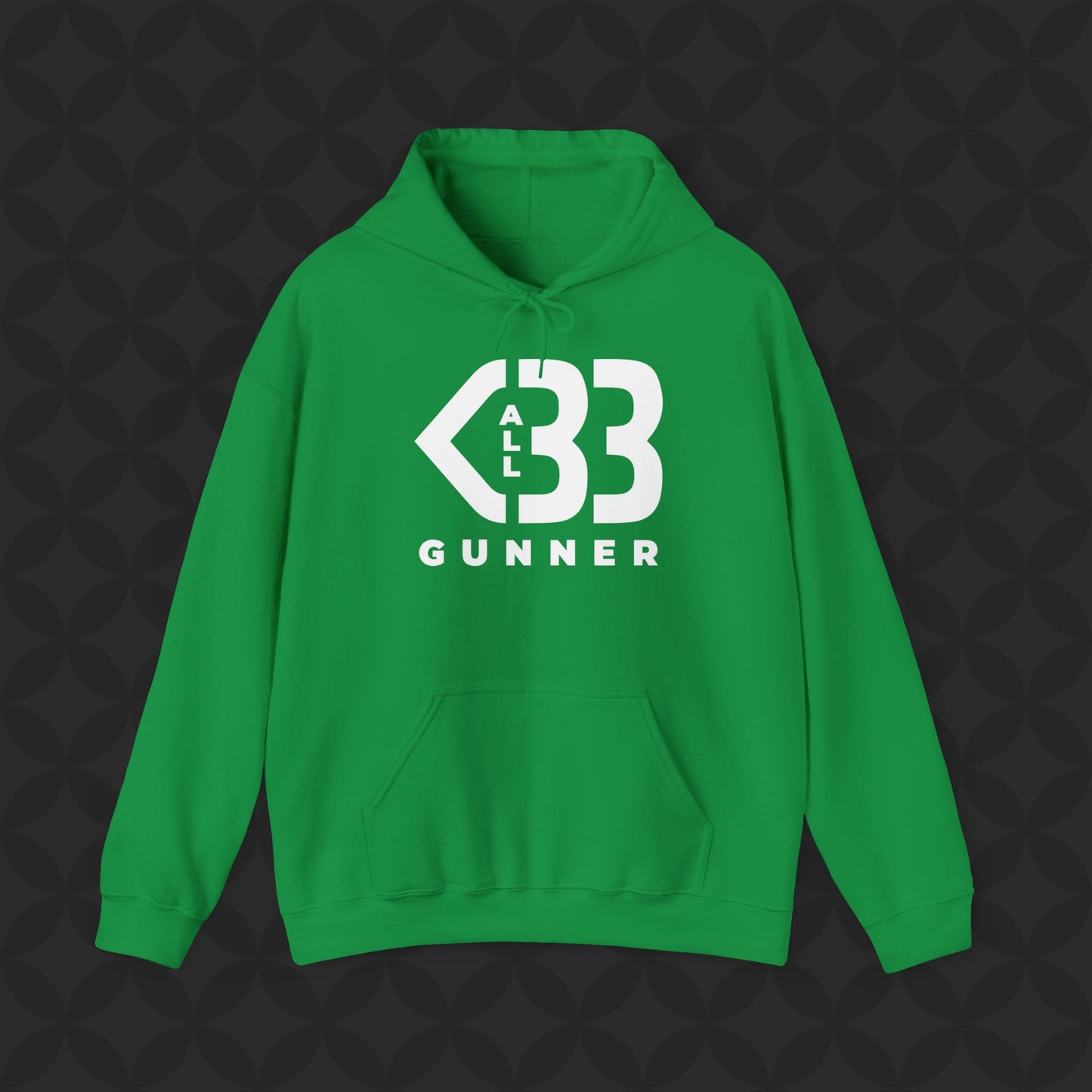 Hoody - All Heart Gunner - White Logo